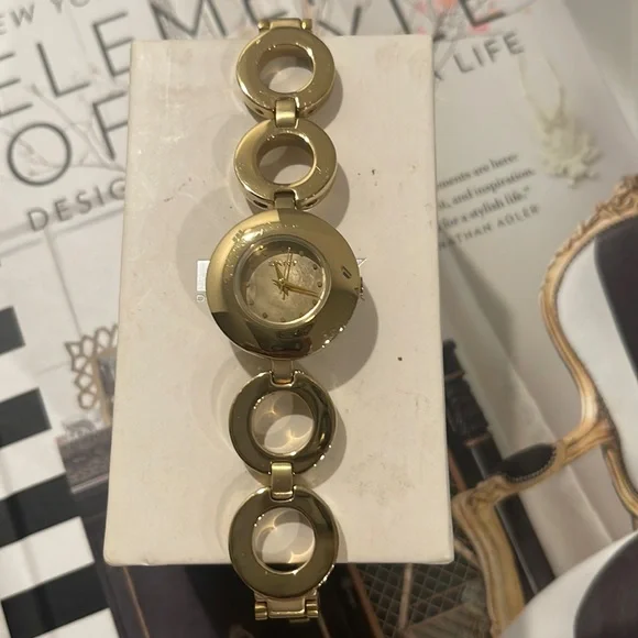 Dkny | Accessories | Dkny Gold Bracelet Watch | Poshmark display picture 1